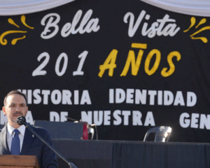En Bella Vista, el gobernador Valdés ratificó el compromiso de invertir en obras estratégicas